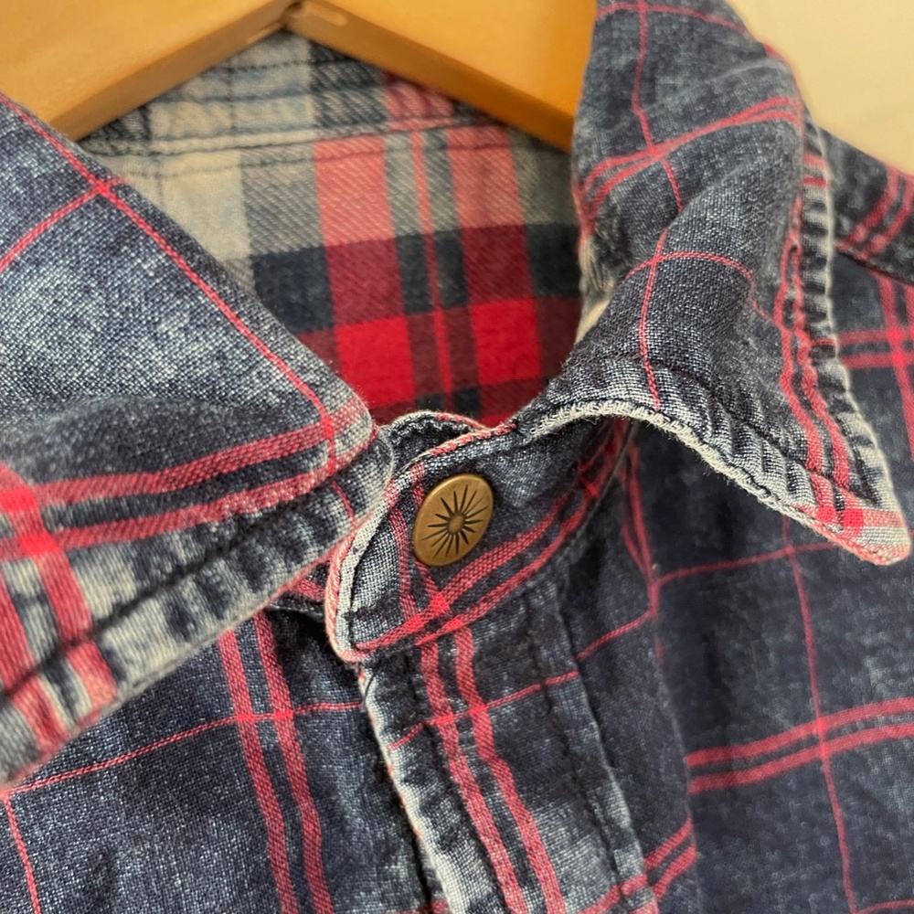 Faherity Reversible Indigo dyed Flannel - Picture 4 of 11